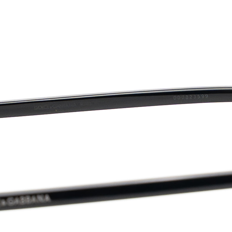 Dolce & Gabbana DG2245 Black Round Sunglasses