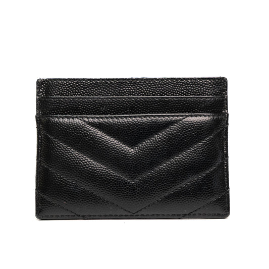 Saint Laurent Black Monogram Card Case
