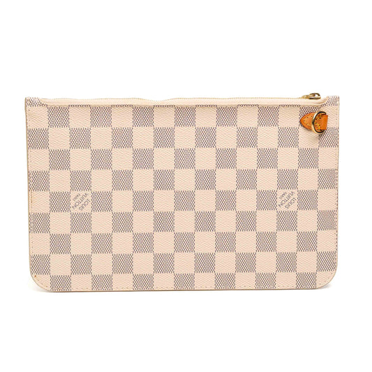 Louis Vuitton Damier Azur Neverfull Pouch
