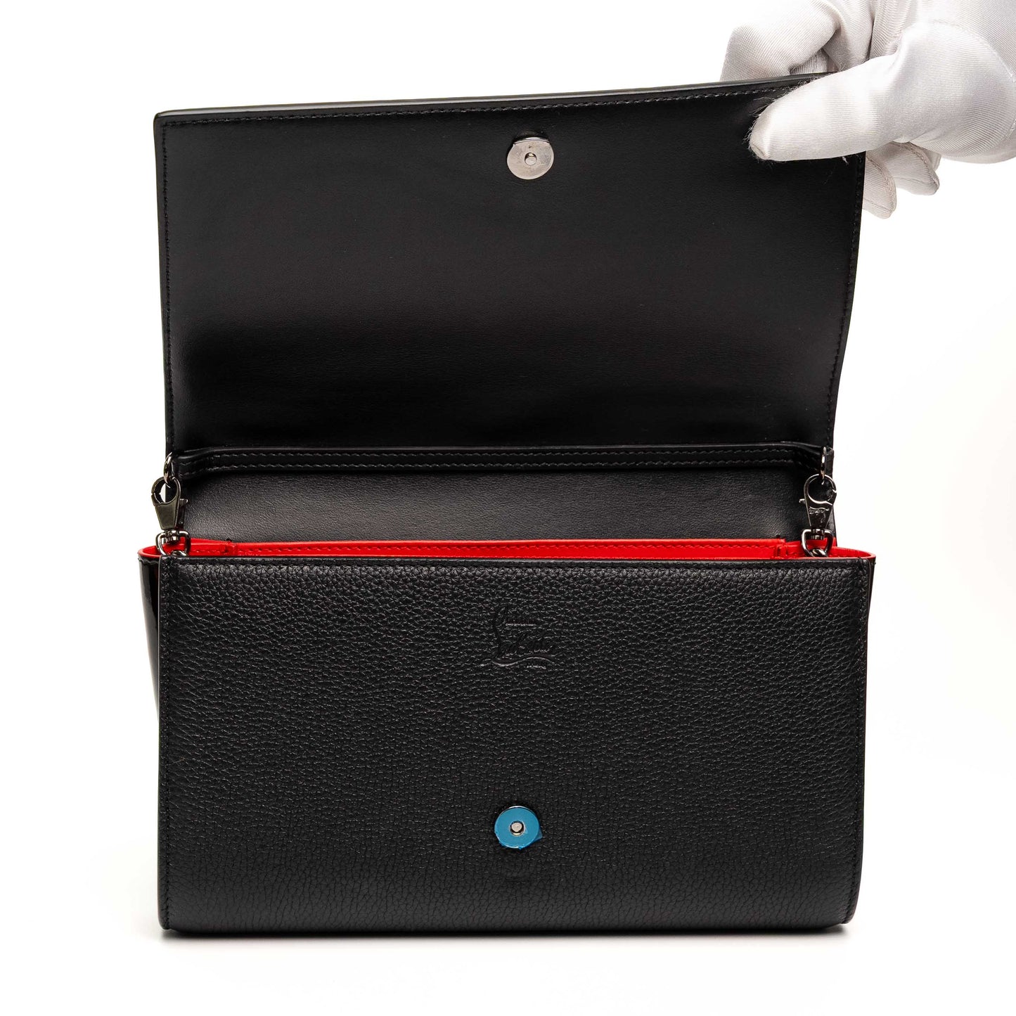 Christian Louboutin Paloma Black Clutch