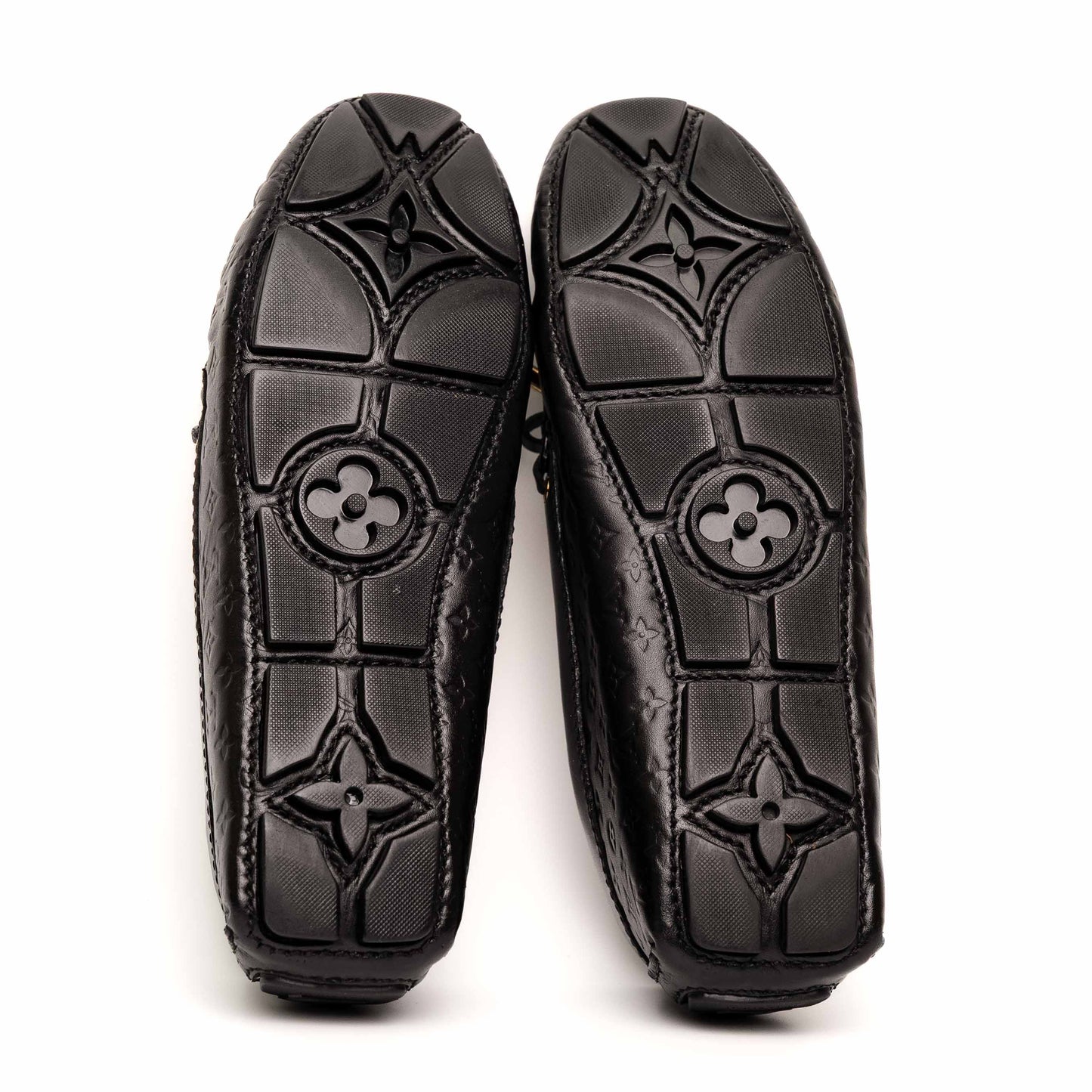 Louis Vuitton Gloria Black Leather Loafers