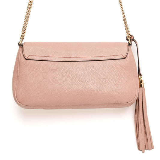 Gucci Soho Pink Leather Shoulder Bag