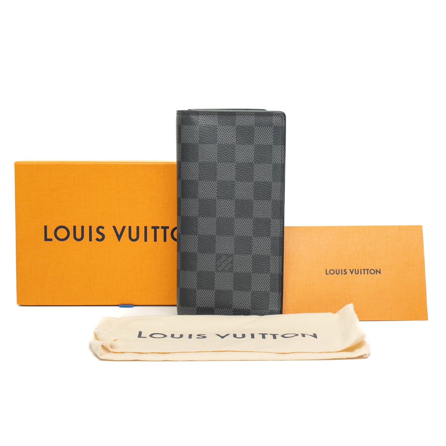 Louis Vuitton Damier Graphite Brazza Wallet