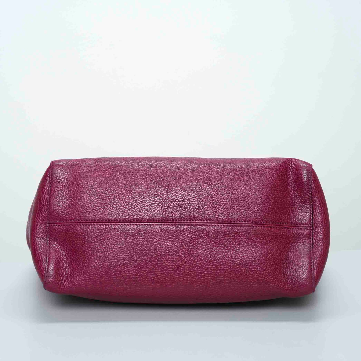 Gucci Raspberry Calfskin Swing Tote