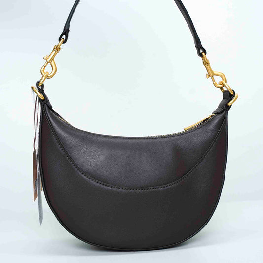 Oroton Florence Small Bag – Mahogany Leather