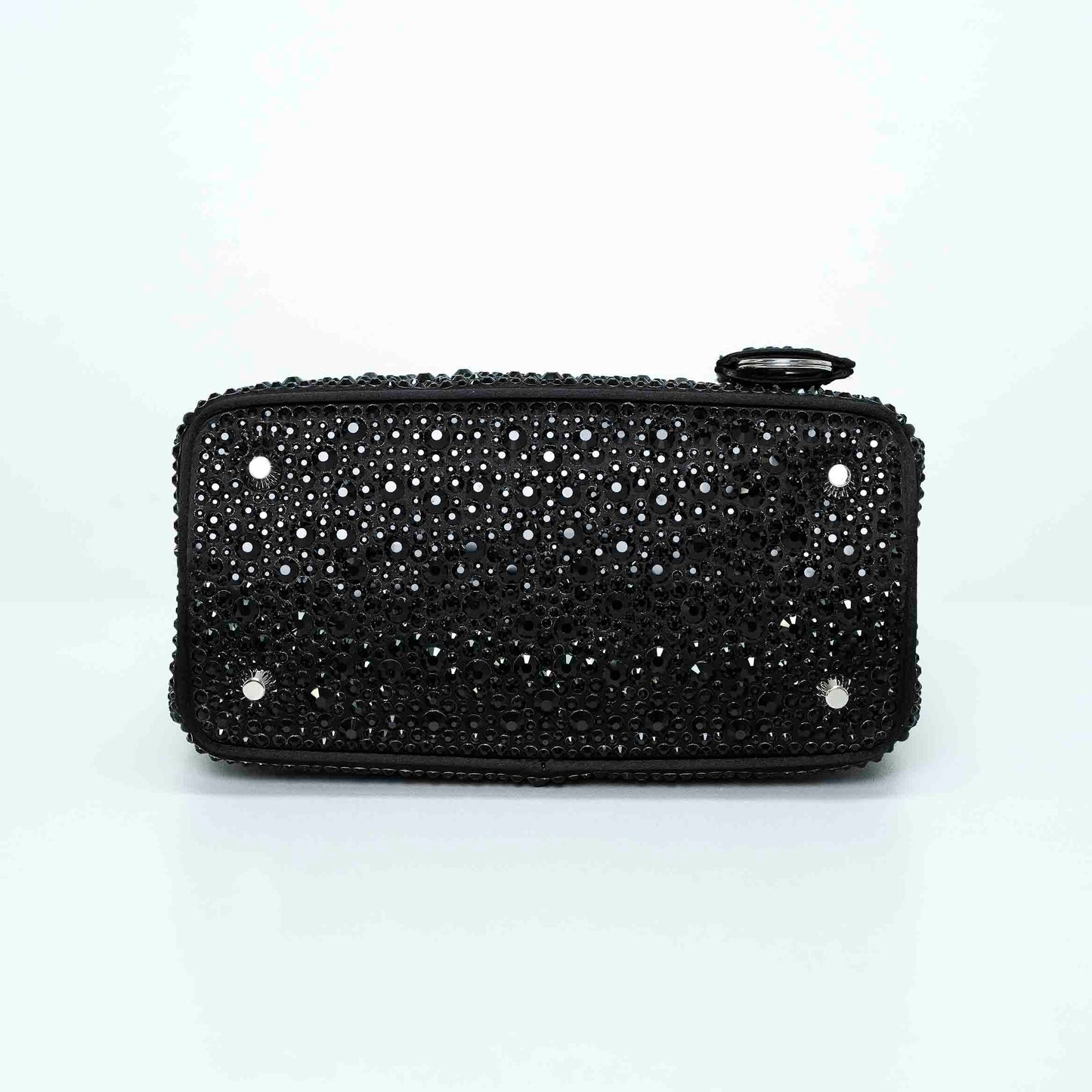 Prada Galleria Crystal-Embellished Mini Bag