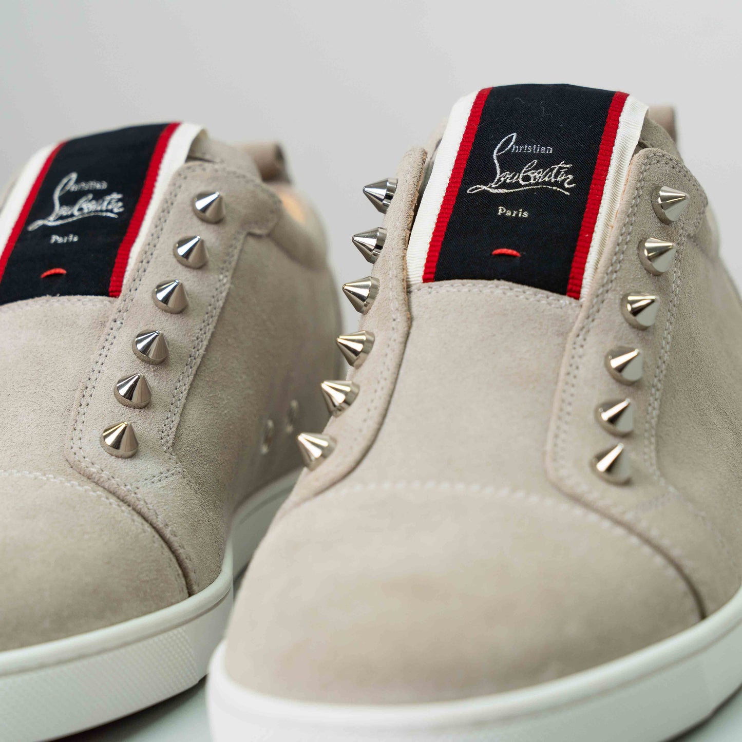 Christian Louboutin Saharienne Spiked Sneakers