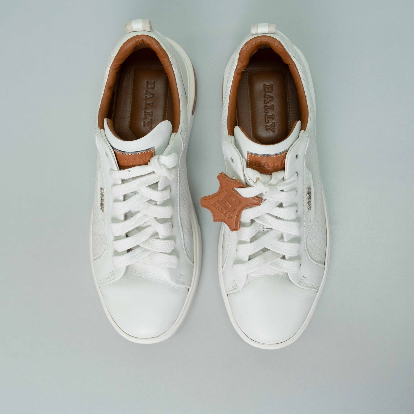 Bally Mickey Artisanal Leather Sneakers