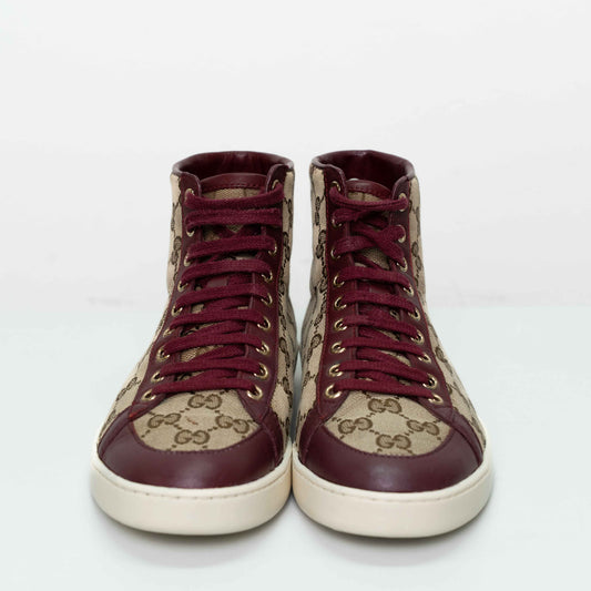 Gucci Brooklyn GG Monogram High-Top Sneakers