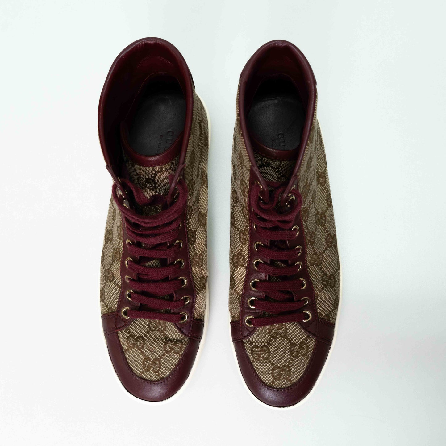 Gucci Brooklyn GG Monogram High-Top Sneakers