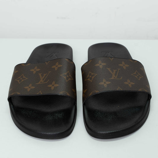 Louis Vuitton Monogram Canvas Waterfront Slides