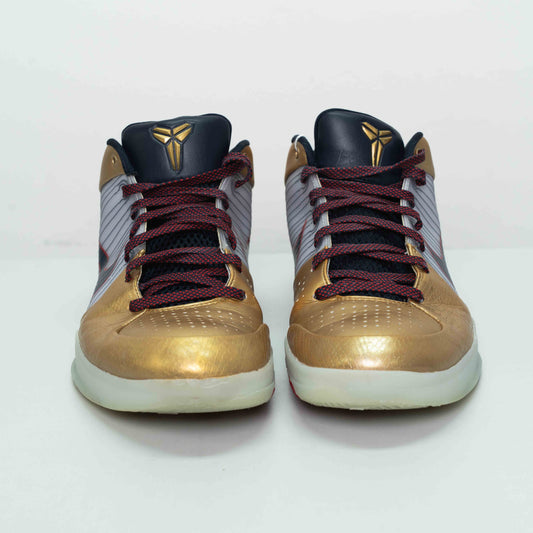 Nike Kobe V Prelude Gold Medal Sneakers