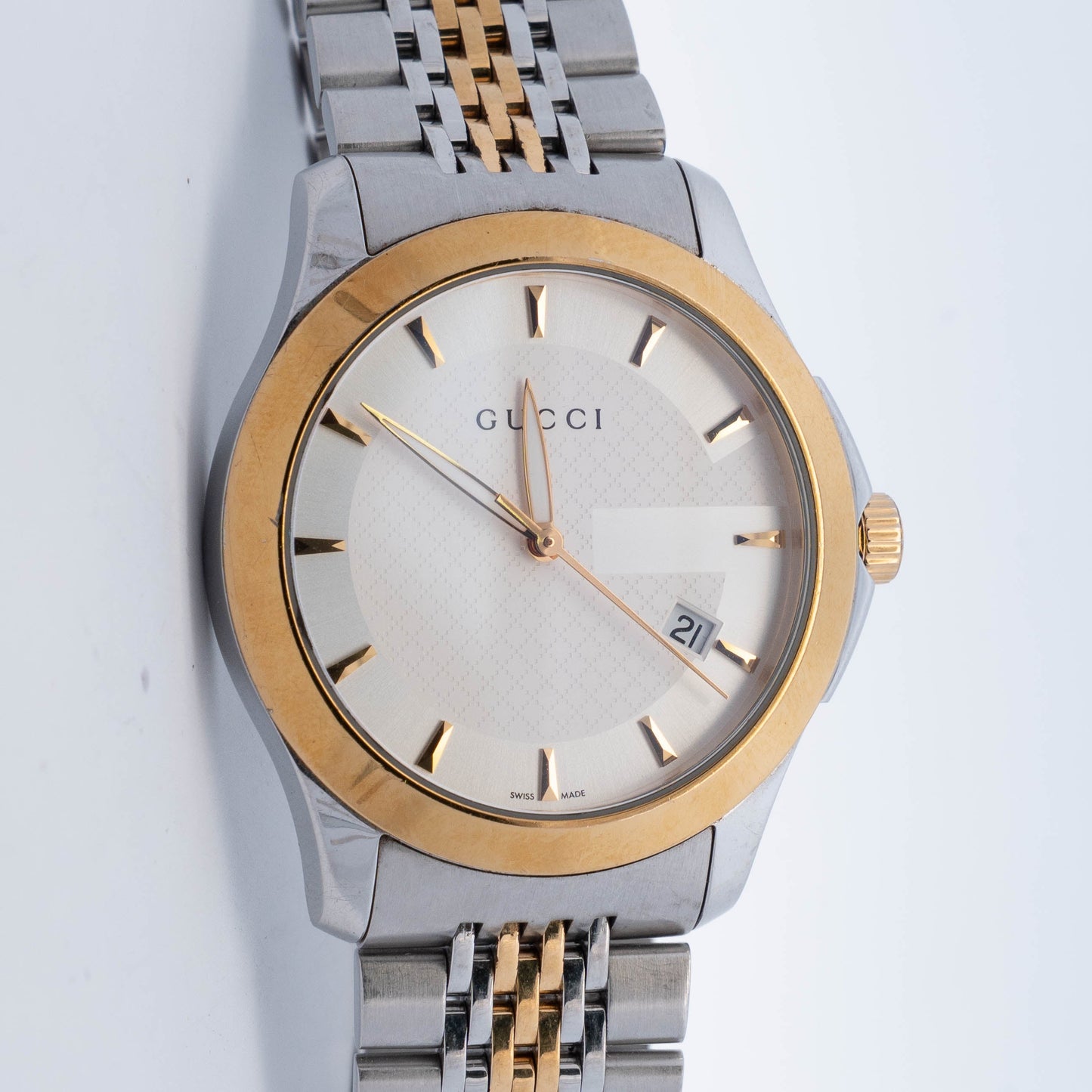 Gucci G-Timeless Two-Tone Watch