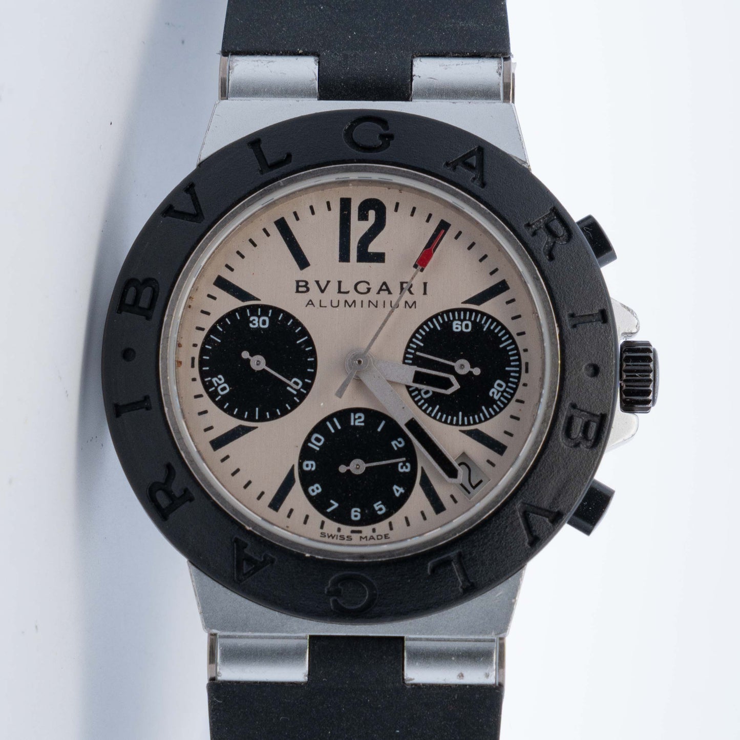 Bvlgari Aluminium Chronograph Watch