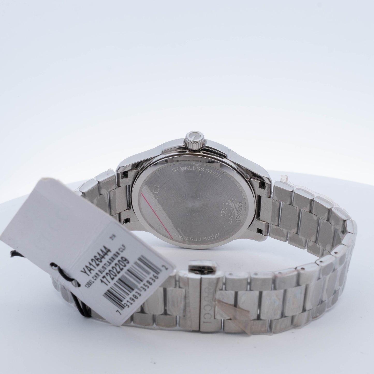 Gucci G-Timeless Diamond Bezel Watch