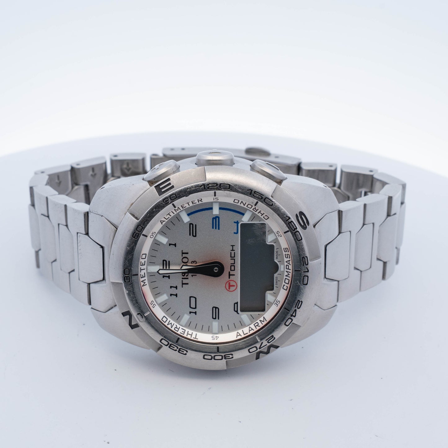 Tissot T-Touch Silver Dial Multifunction Watch