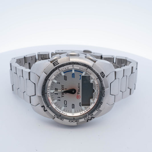 Tissot T-Touch Silver Dial Multifunction Watch