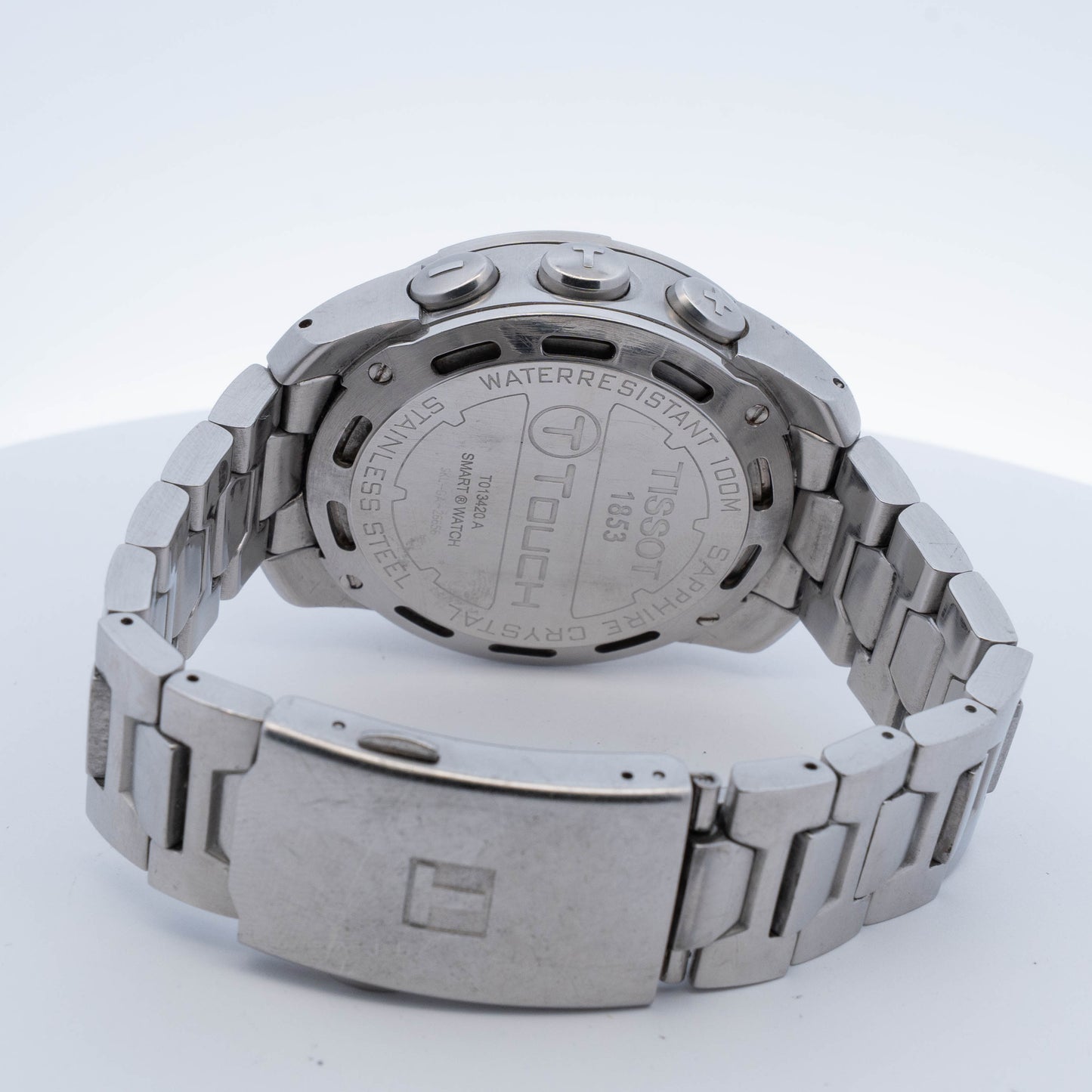 Tissot T-Touch Silver Dial Multifunction Watch