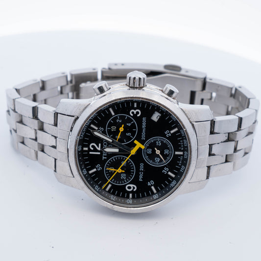 Tissot PRC 200 Chronograph Stainless Steel Watch