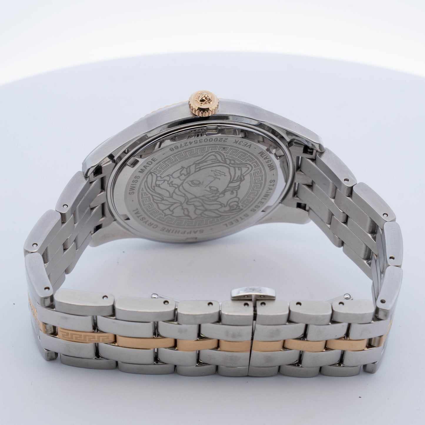 Versace Two-Tone Green Dial Men’s Watch