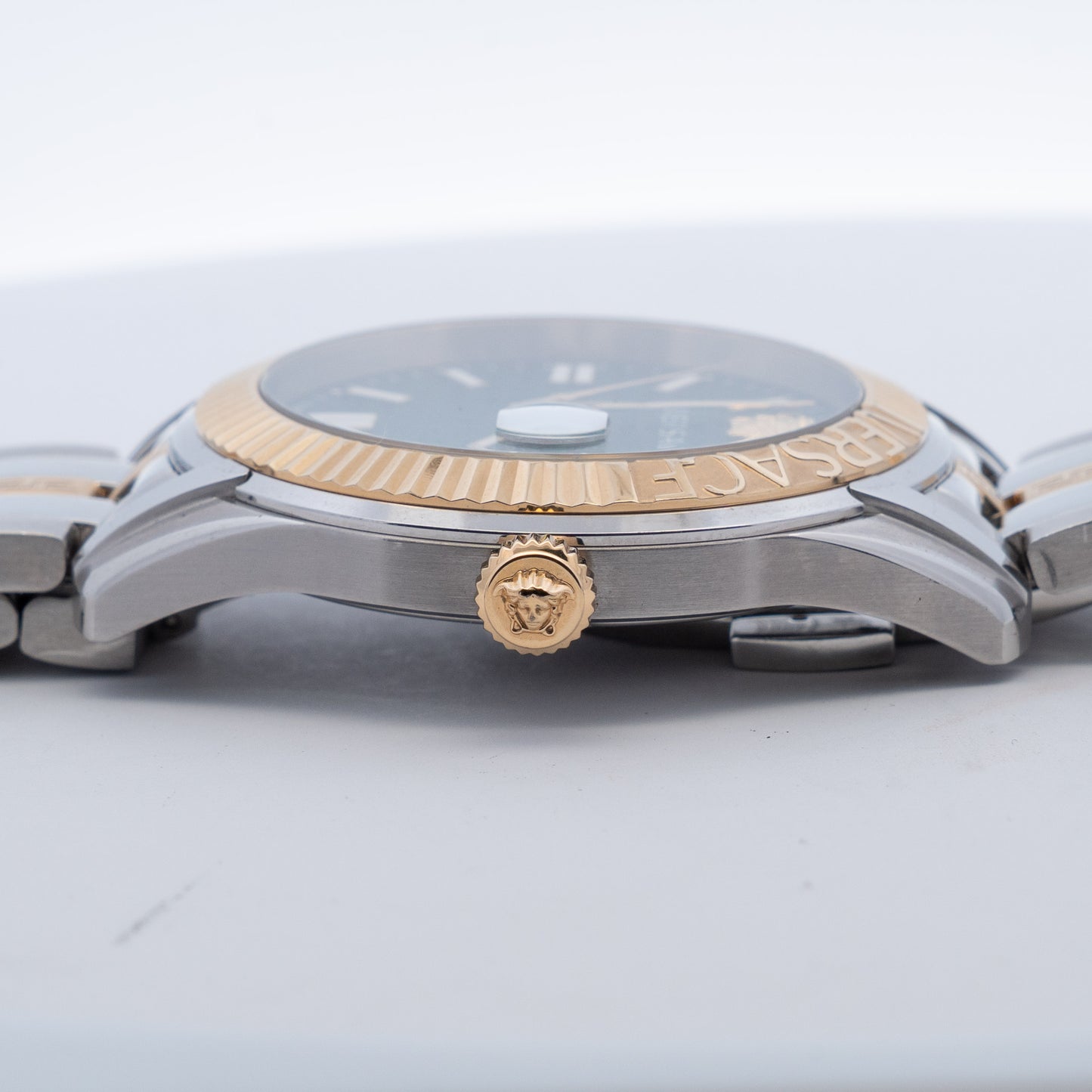 Versace Two-Tone Green Dial Men’s Watch