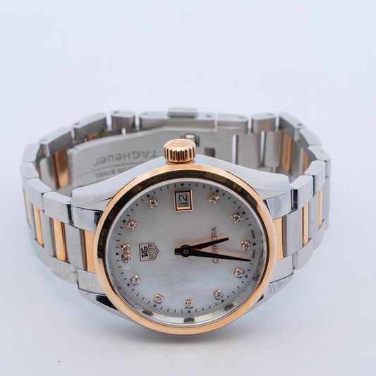 TAG Heuer Carrera Two-Tone Diamond Watch