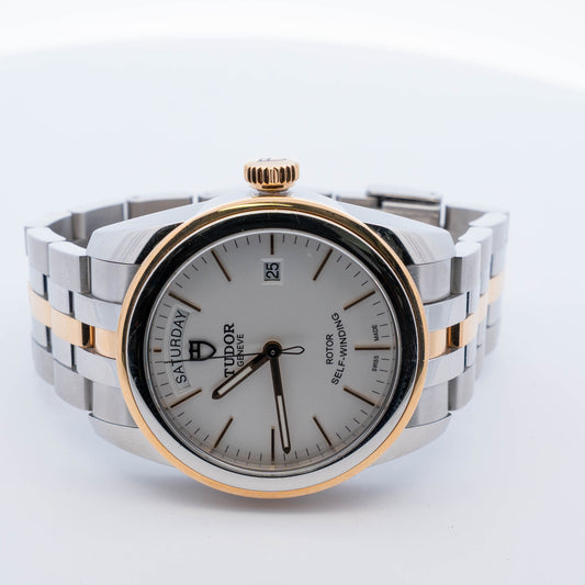 Tudor Glamour Date+Day Two-Tone Automatic Watch