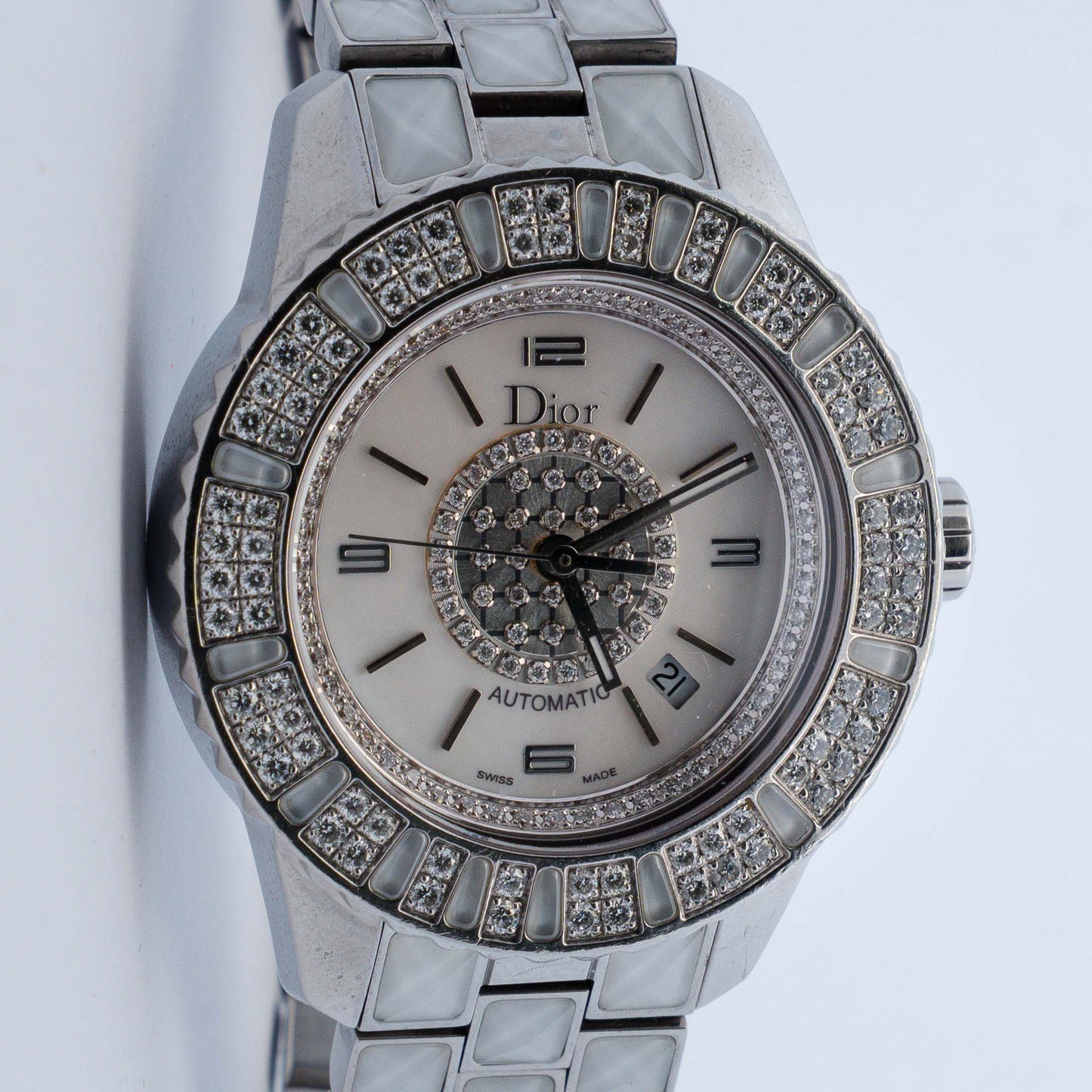 Dior Christal Diamond Automatic Watch