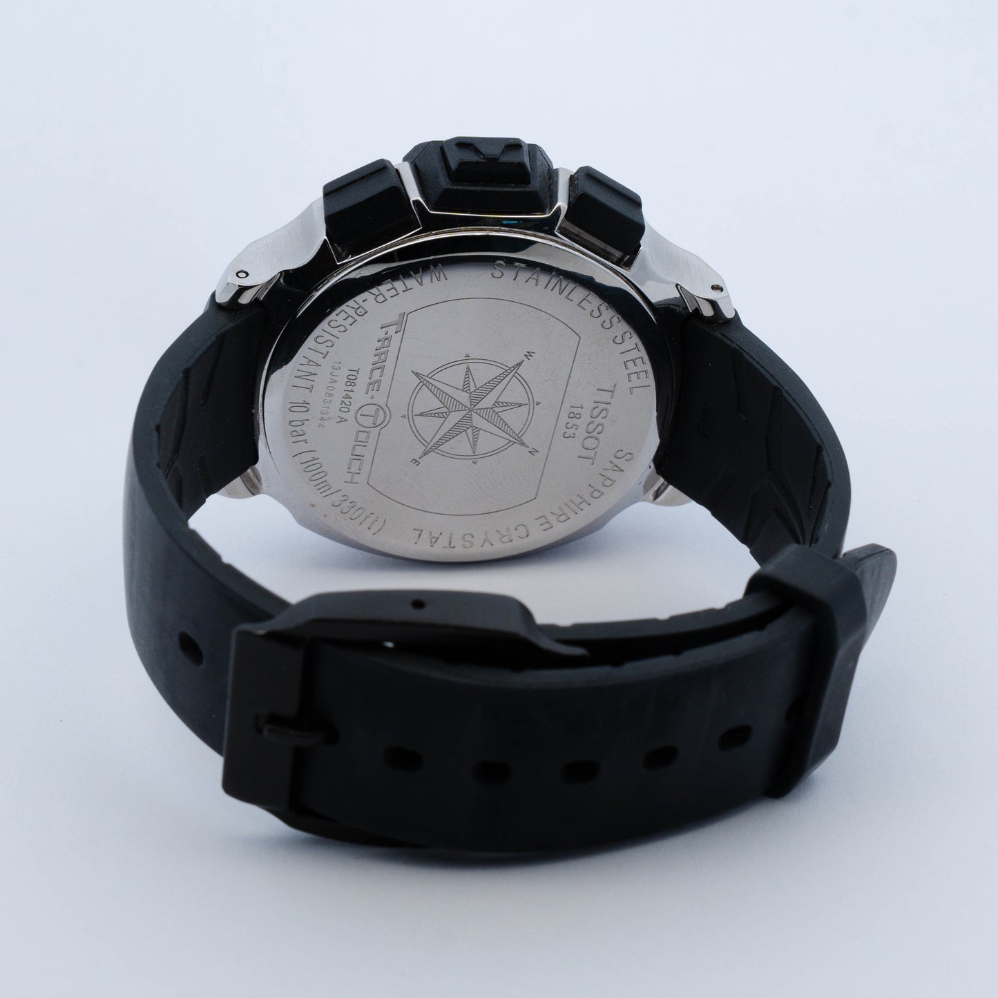 Tissot T-Race T-Touch Analog-Digital Black Dial Watch