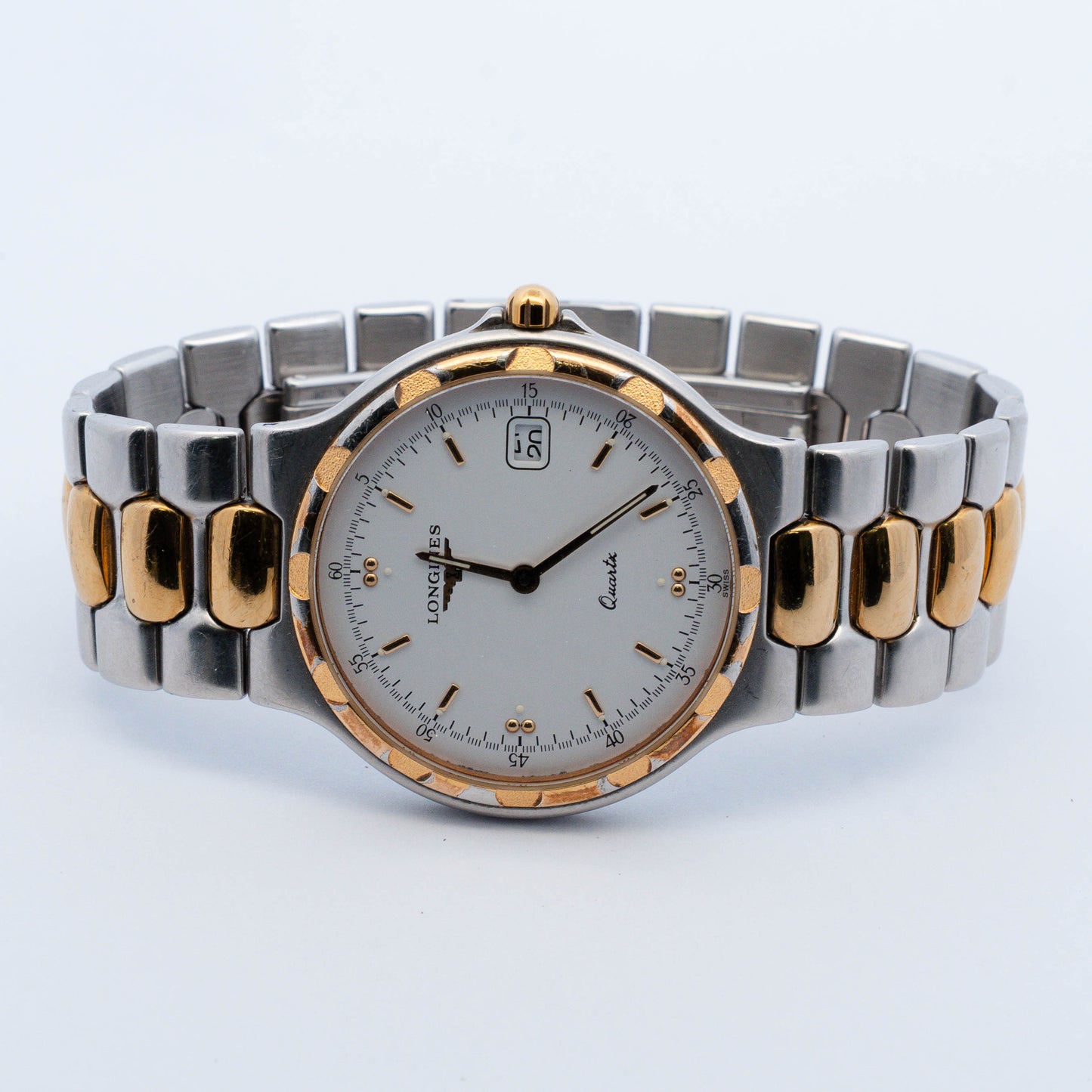 Longines Conquest Quartz Two-Tone Watch
