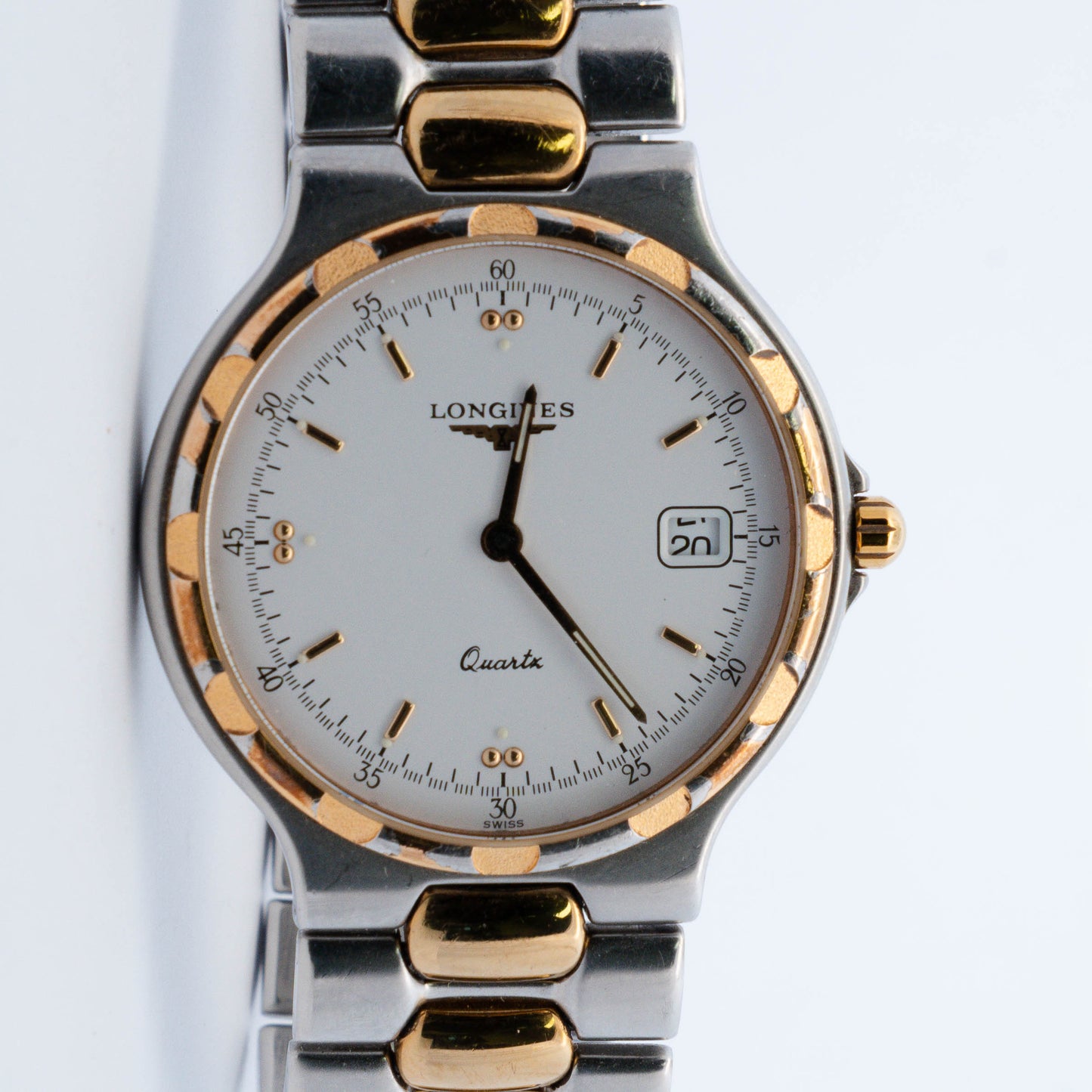 Longines Conquest Quartz Two-Tone Watch