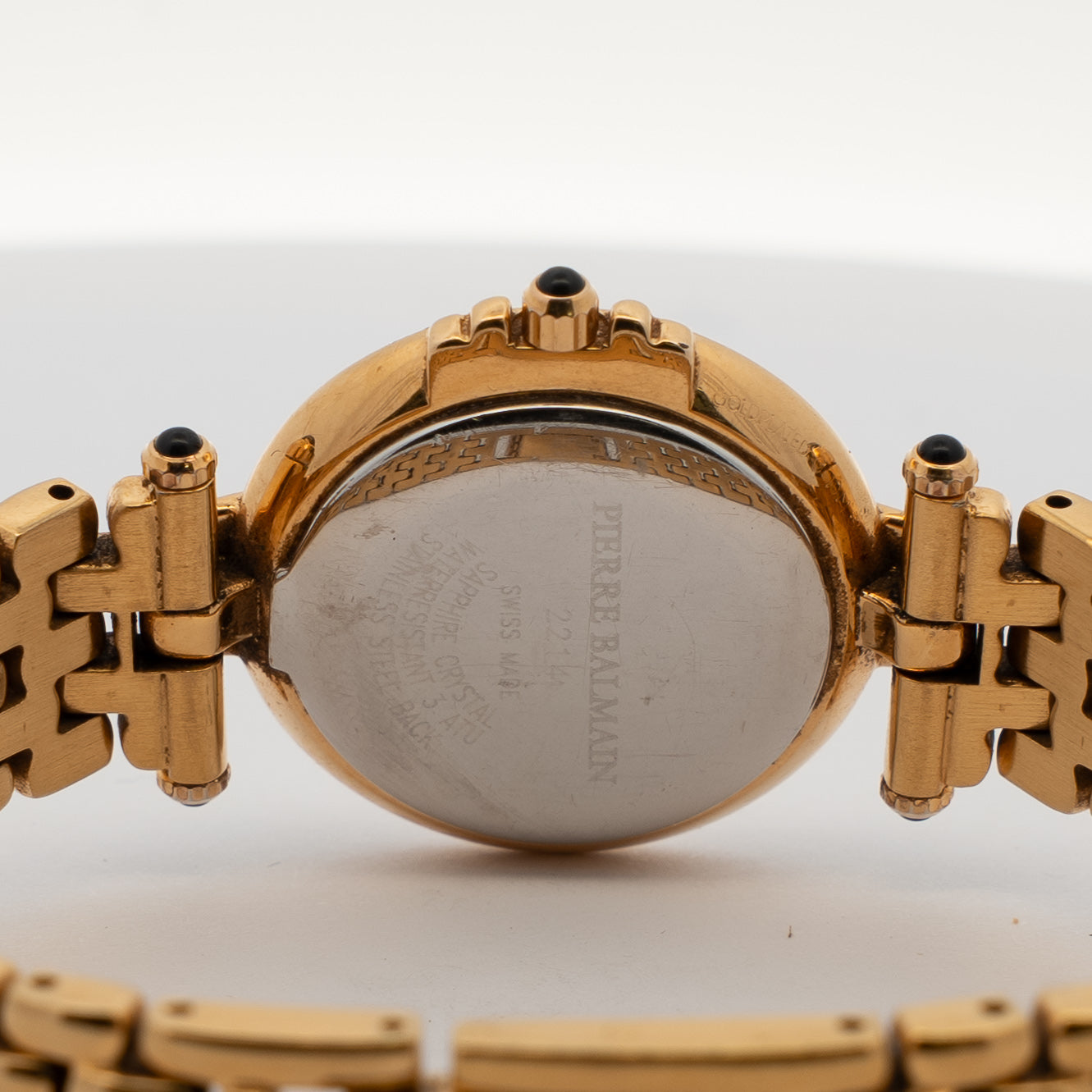 Pierre Balmain Gold Roman Dial Watch