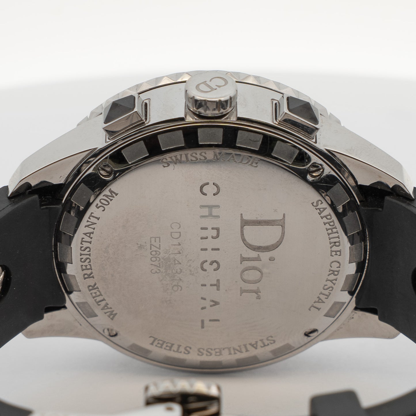 Dior Christal Diamond Chronograph Watch