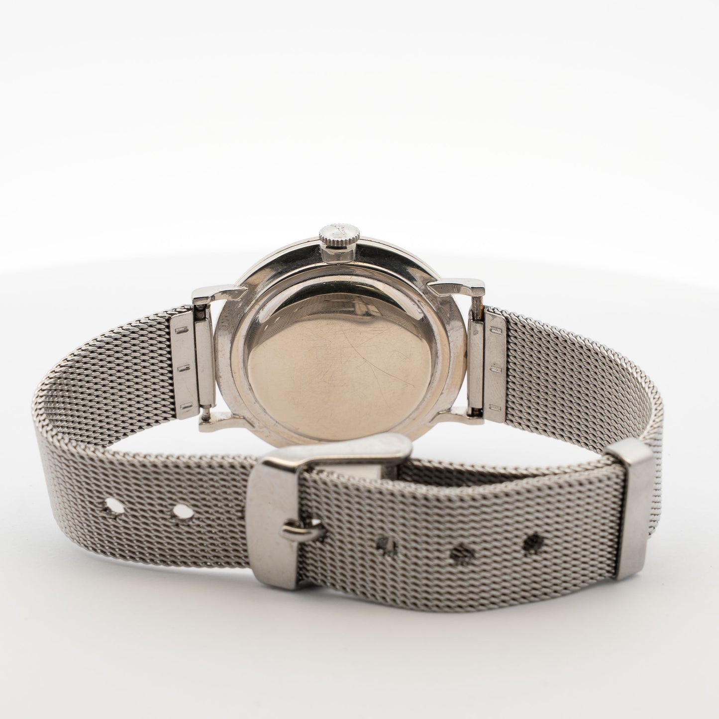 Longines White Gold Diamond Bezel Watch