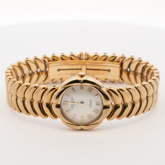 Raymond Weil Adagio Gold Roman Dial Watch
