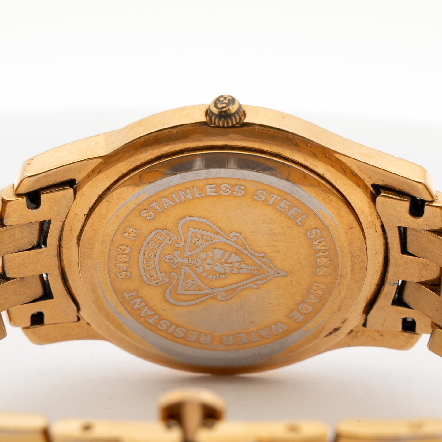Gucci Gold Roman Dial Vintage Watch