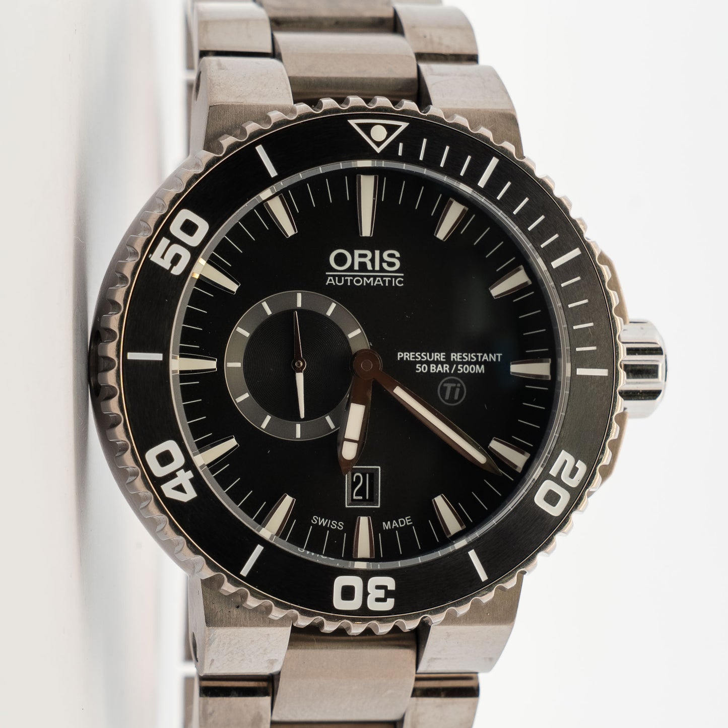 Oris Aquis Titanium Automatic Watch