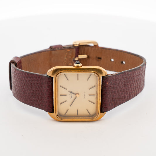 Omega De Ville Gold Square 1970s Watch
