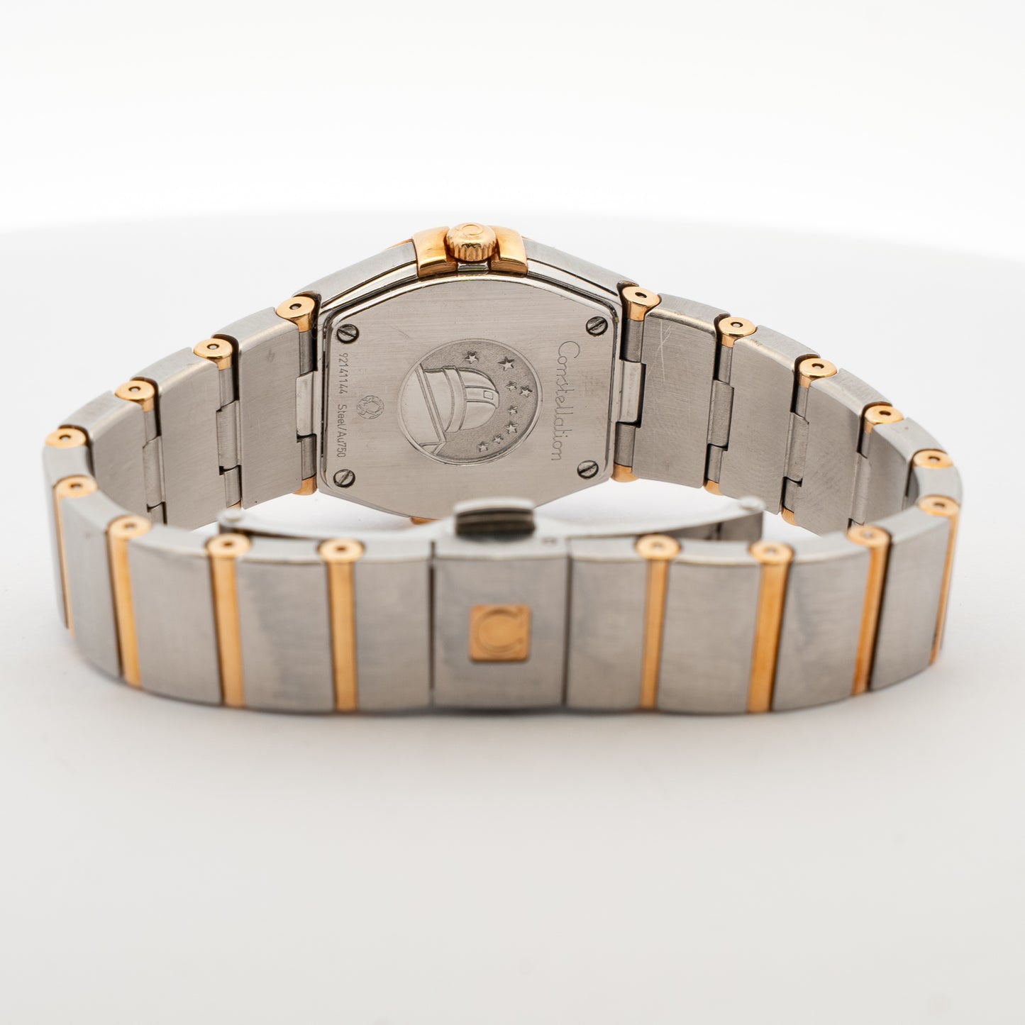 Omega Constellation Two-Tone Diamond Mother-of-Pearl Watch