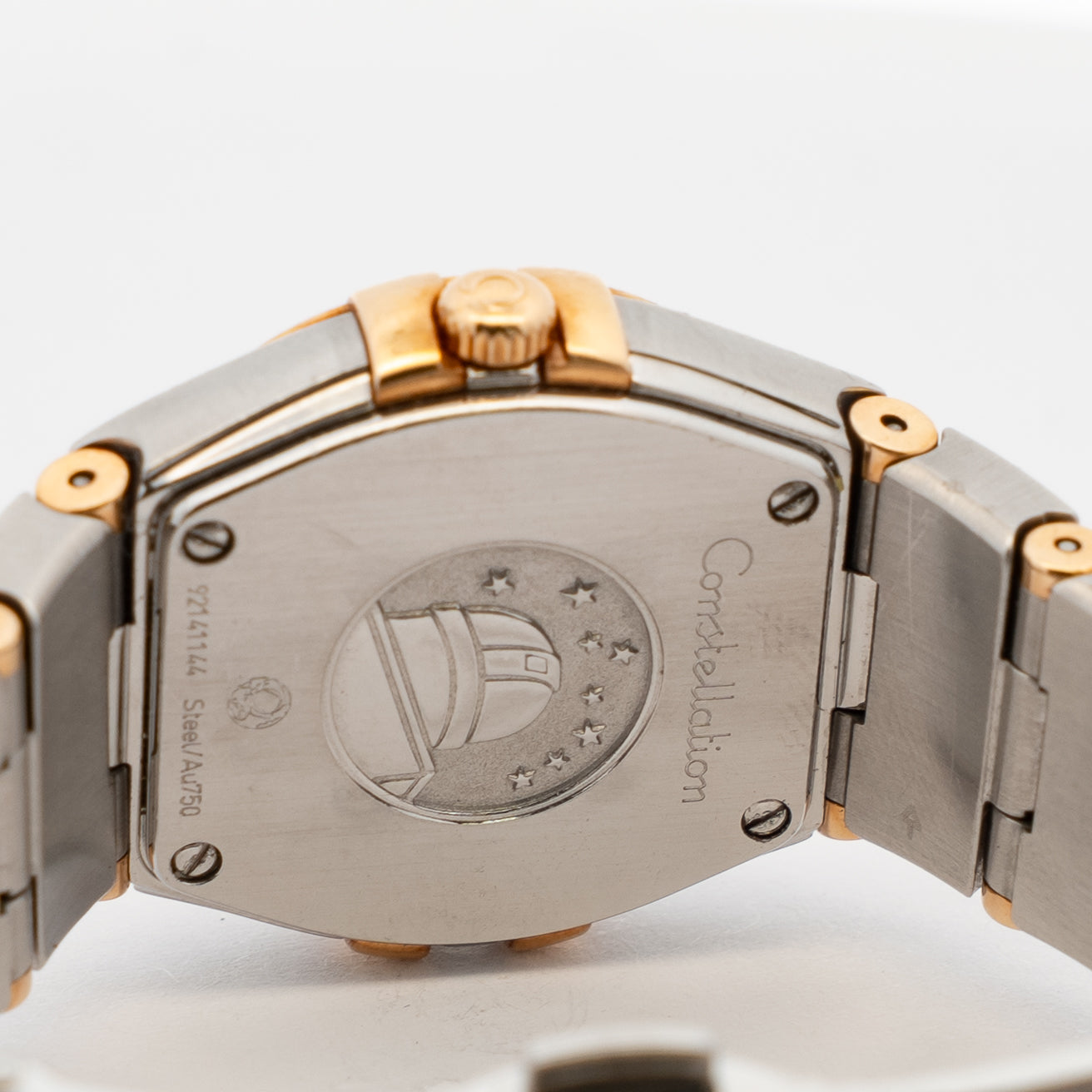 Omega Constellation Two-Tone Diamond Mother-of-Pearl Watch