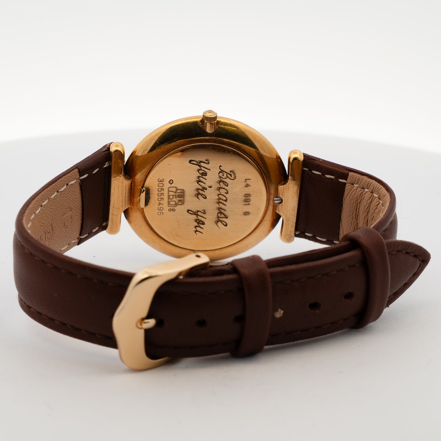 Longines 18ct Gold Ultra-Thin Vintage Watch