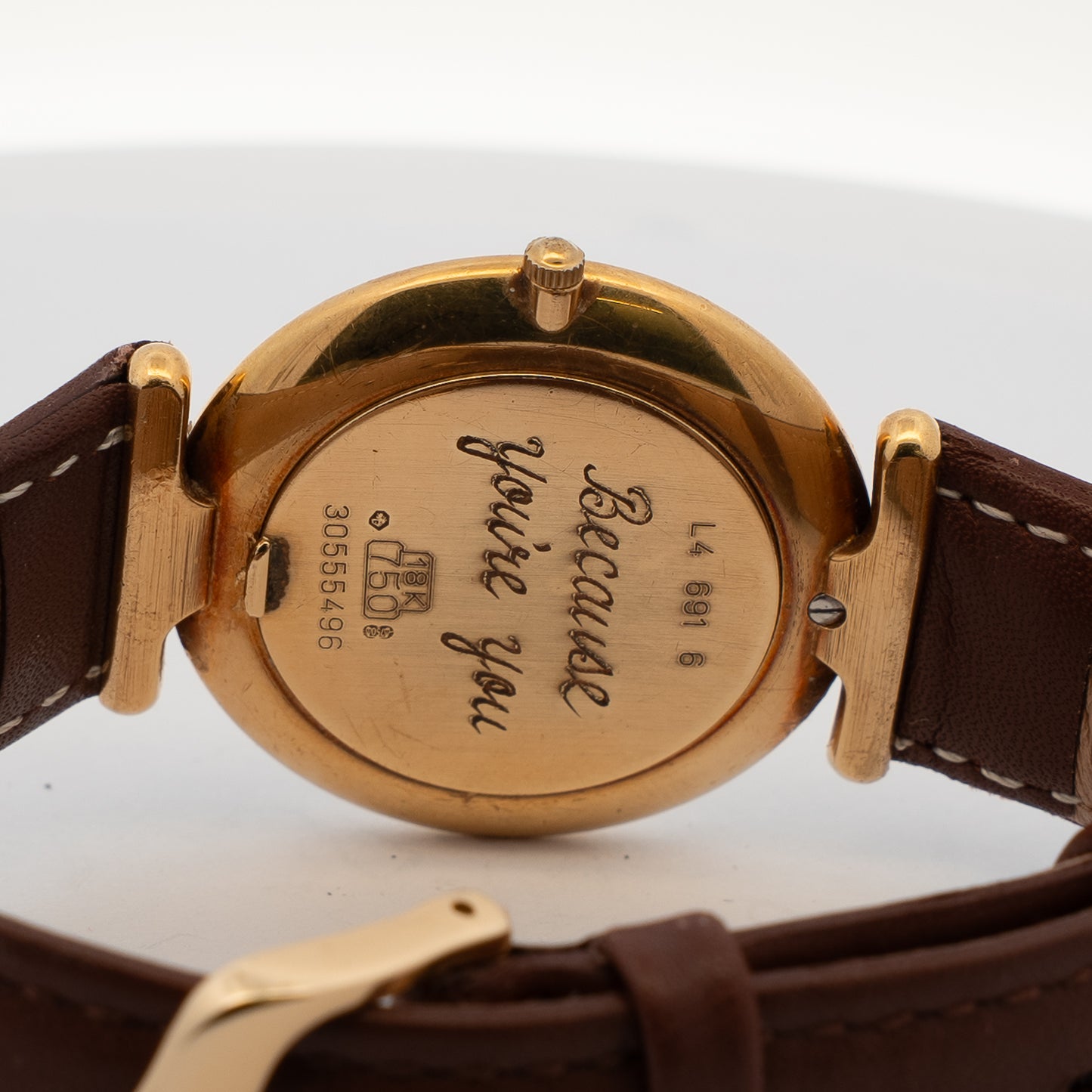 Longines 18ct Gold Ultra-Thin Vintage Watch