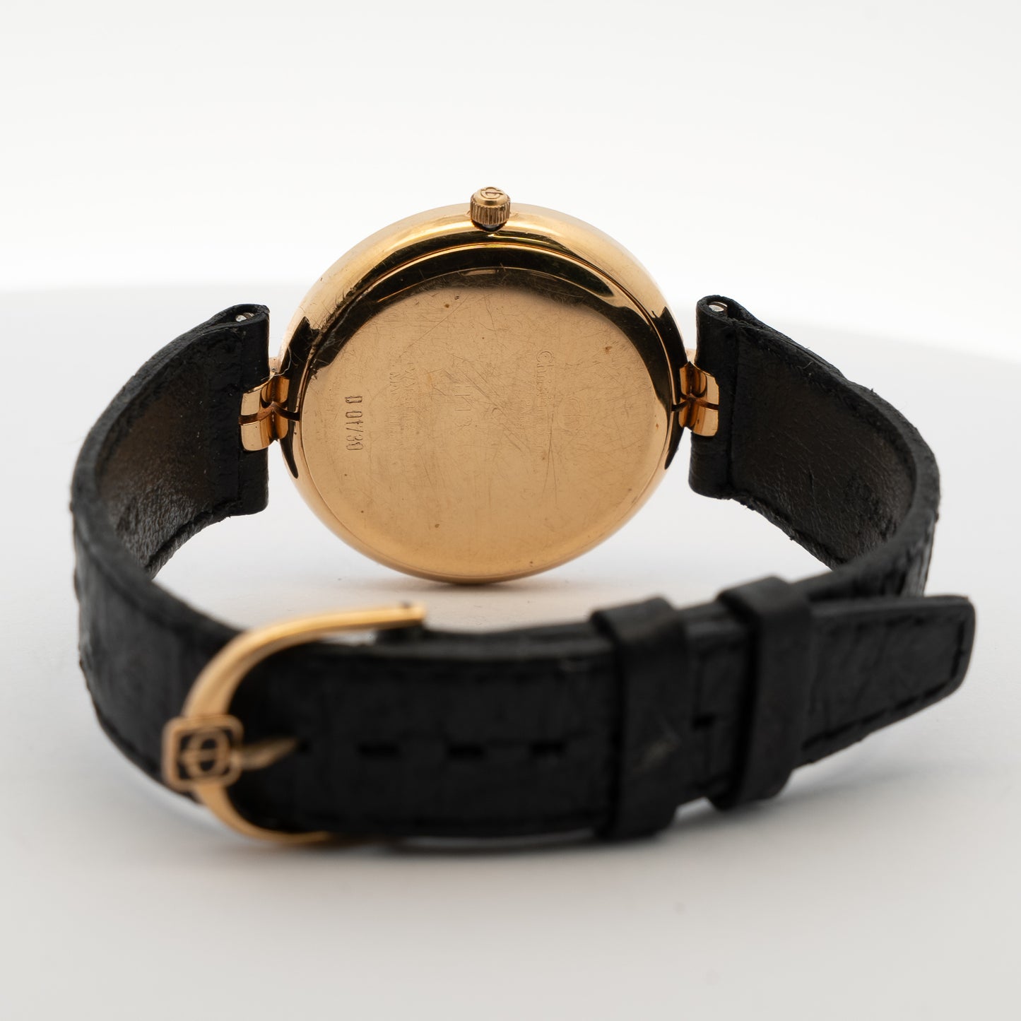 Christian Bernard Paris Vintage Black & Gold Watch