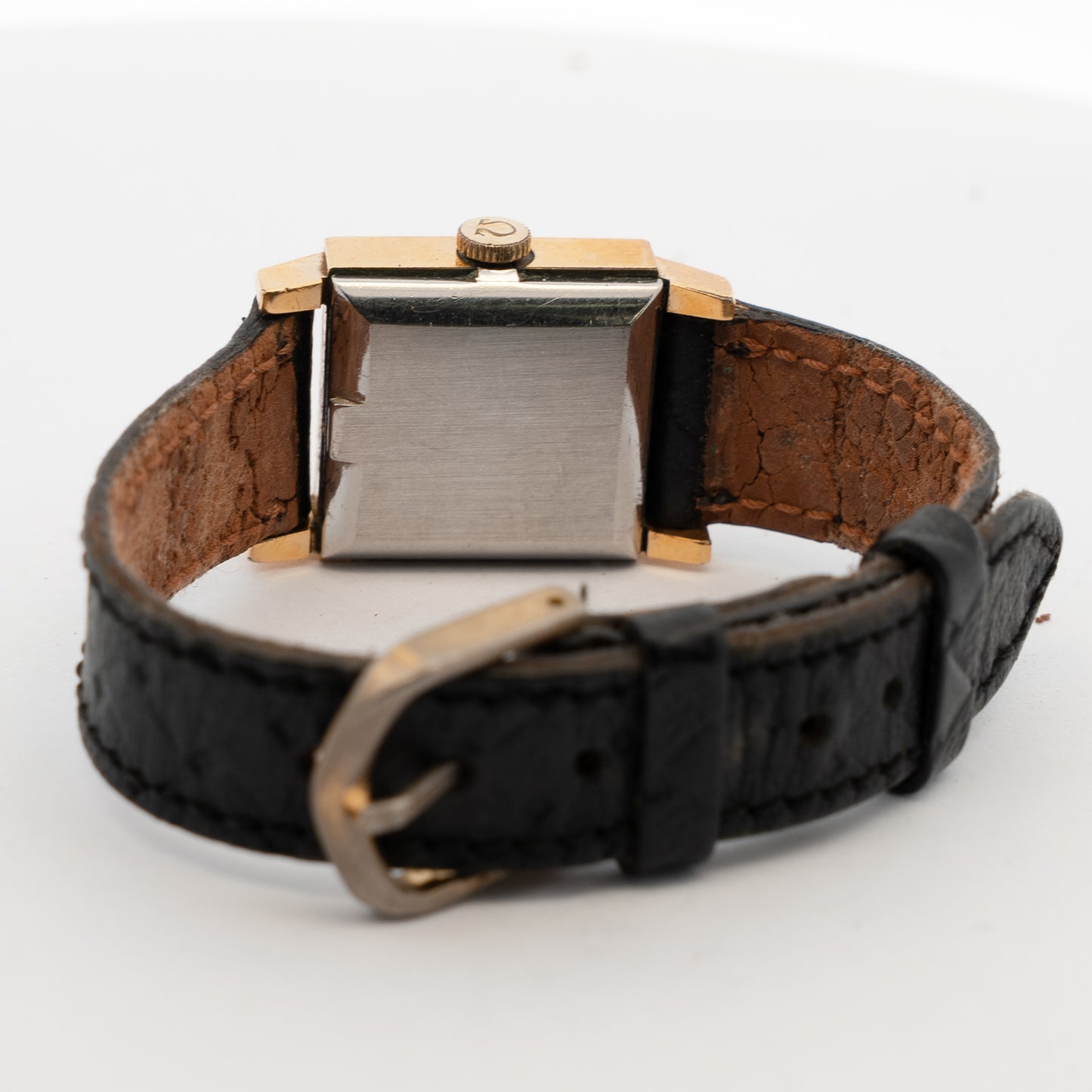 Omega Ladymatic Vintage Rectangular Gold Watch
