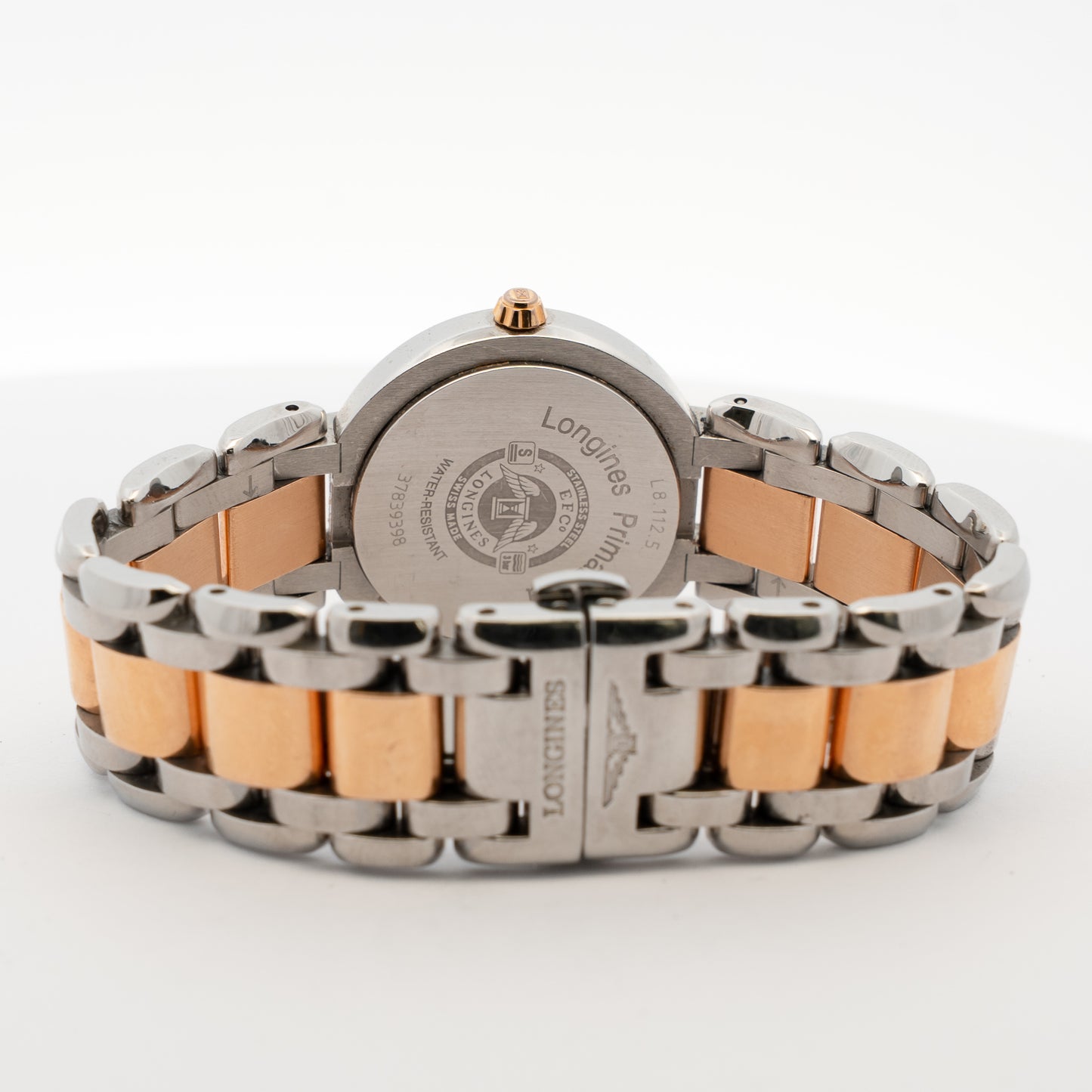 Longines PrimaLuna Two-Tone Roman Dial Watch
