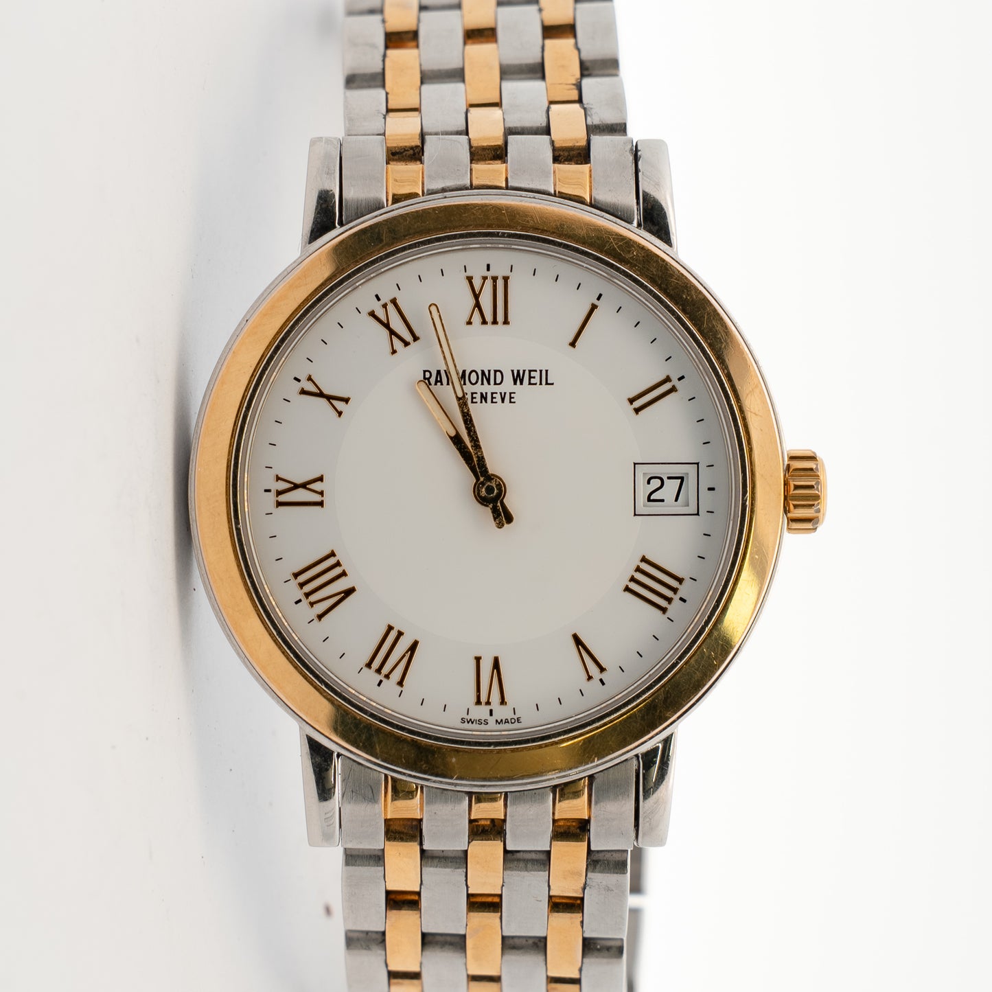 Raymond Weil Genève Two-Tone Roman Dial Watch