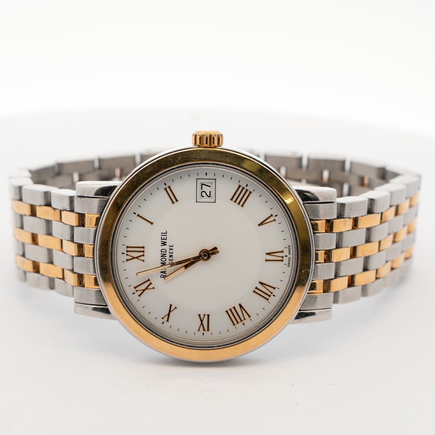 Raymond Weil Genève Two-Tone Roman Dial Watch