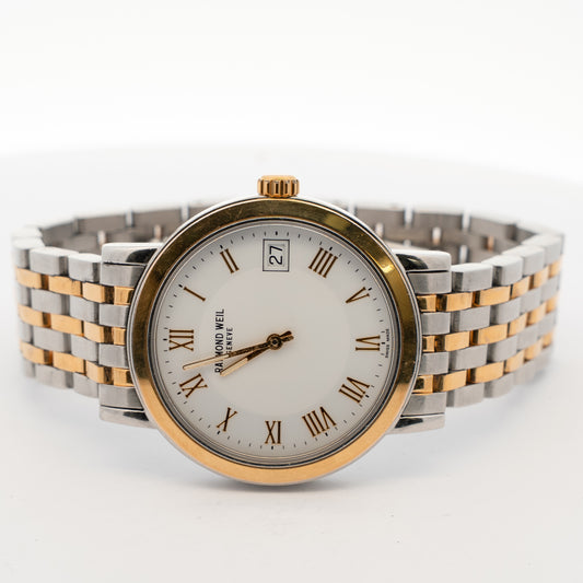 Raymond Weil Genève Two-Tone Roman Dial Watch