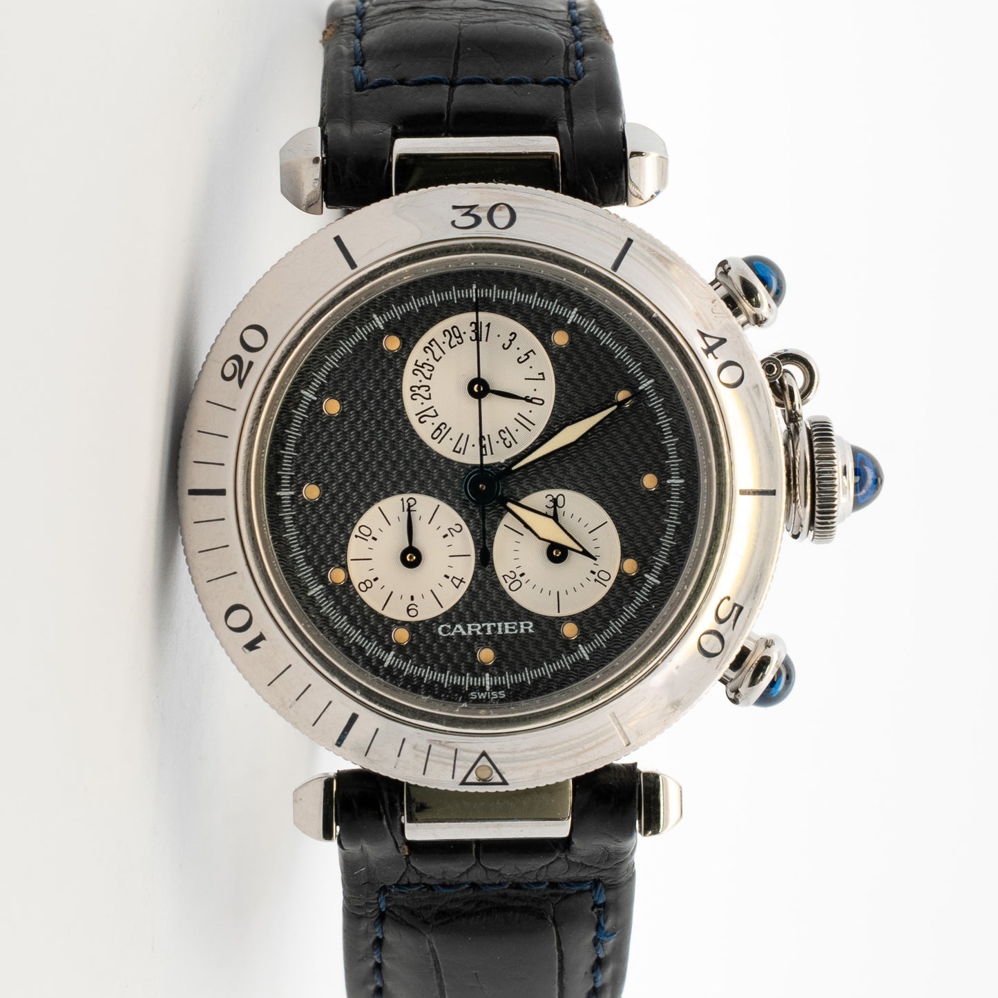 Cartier Pasha Chronograph Automatic Stainless Steel Watch