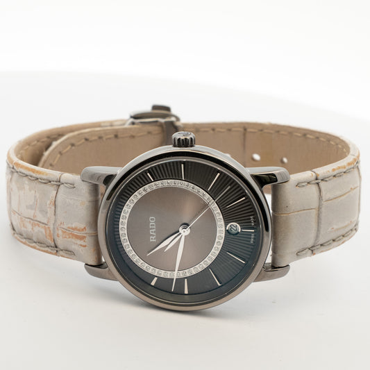 Rado Diamaster High-Tech Ceramic Diamond Dial Watch